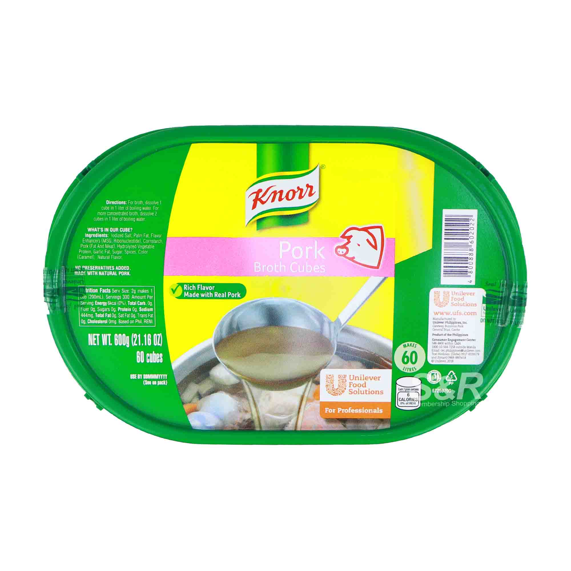 Knorr Pork Broth Cubes 60pcs